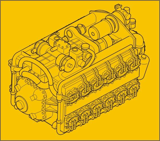 CMK 7294 Napier Sabre series Mk. II – WW II British air 1/72