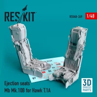 Reskit RSU48-269 Ejection seats Mb Mk.10B for Hawk T.1A 3D 1/48