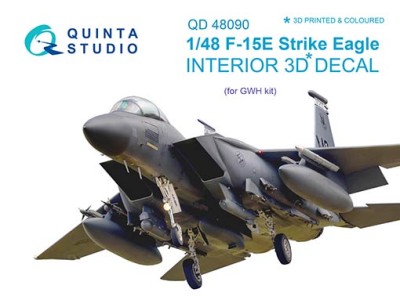 Quinta studio QD48090 F-15E (для модели GWH) 1/48
