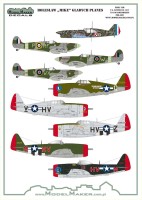 Model Maker Decals D48182 Boleslaw "Mike" Gladych planes 1/48