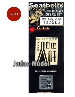 HGW 132503 RAF Seatbelts - Late 1/32