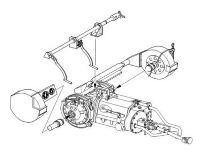 CMK 3123 Panther Transmission set for TAM/ Drag 1/35