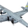 Great Wall Hobby L1011 Американский военно-транспортный самолёт C-130 «Hercules» 1/144