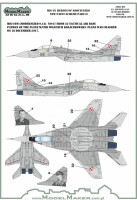 Model Maker Decals D72106 Mikoyan MiG-29M Heroes of Kosciuszko New paint scheme part 2 1/72