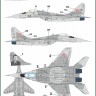 Model Maker Decals D72106 Mikoyan MiG-29M Heroes of Kosciuszko New paint scheme part 2 1/72
