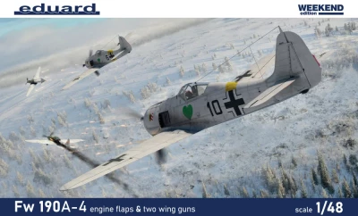 Eduard 84117 Fw 190A-4 w/ engine flaps&amp;2-gun wings (Week.) 1/48