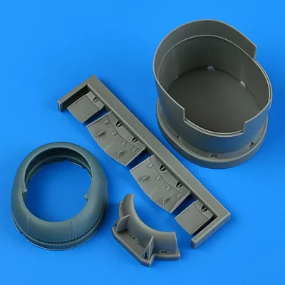 Quickboost 49193 F6F-5 Hellcat cowling&amp;cooling flaps opened 1/48