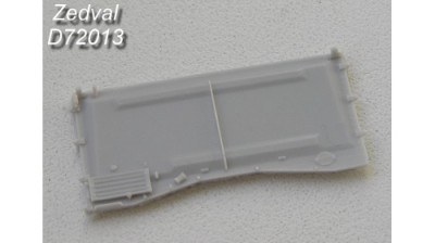 Zedval D72013 Above the motor plate for T-72 1/72