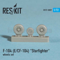 ResKit RS72-0009 F-104 (E) CF-104 "Starfighter" wheels set 1/72