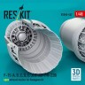 Reskit U48452 F-15 (A,B,C,D,E,J) open exh. nozzles (HAS) 1/48