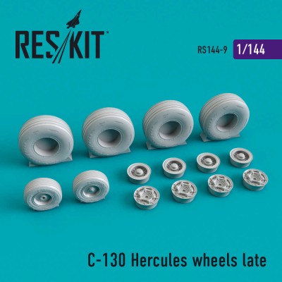 Reskit RS144-0009 C-130 Hercules колеса late (REV,MINI) 1/144