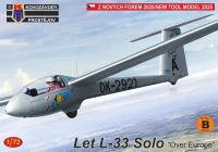 Kovozavody Prostejov 72498 Let L-33 Solo 'Over Europe' (3x camo) 1/72