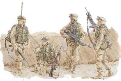 Dragon 3027 Солдаты Modern US Marines