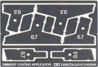 Tamiya 35187 Набор мастерков для нанесения циммерита (3 шт.- с шагом 0,5мм и 3 шт.- с шагом 0,7мм) 1/35