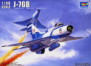 Trumpeter 02862 J-7GB Fighter 1/48