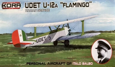 Kora Model PK72173 UDET U-12A Flamingo (Italian Service) 1/72