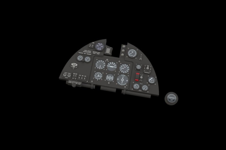 Eduard SIN648152 BIGSIN Hurricane Mk.IIc w/ rounded exh.(ARM) 1/48