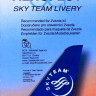 BOA Decals 44122 Декали Sukh.Superjet 100-95B Sky Team (ZVE) 1/144