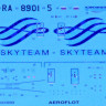 BOA Decals 44122 Декали Sukh.Superjet 100-95B Sky Team (ZVE) 1/144