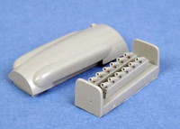 QuickBoost QB48236 Spitfire Mk. 22/24 cowling and exhaust 1/48