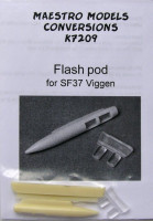 Maestro Models MMCK-7209 1/72 Flash pod for SF37 Viggen