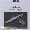 Maestro Models MMCK-7209 1/72 Flash pod for SF37 Viggen