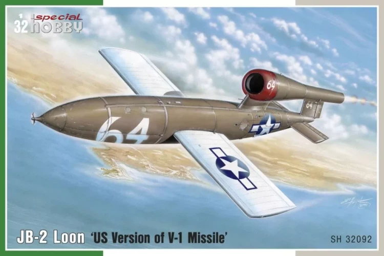 Special Hobby S32092 JB-2 Loon 'US Version of V-1 Missile' 1/32