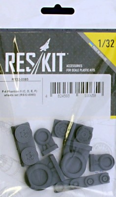 Reskit RS32-0065 F-4 Phantom II (C, D, E, F) Колеса (TAM) 1/32
