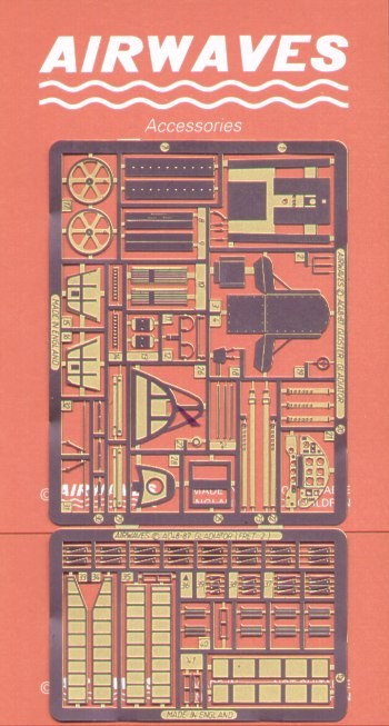 Airwaves (etched) AEC48087 Gloster Gladiator Mk.II 1/48