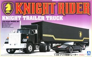 Aoshima 030660 Knight Trailer Truck 1:28