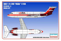 Восточный Экспресс 144143-5 BAC 1-11-200 USAir (Limited Edition) 1/144