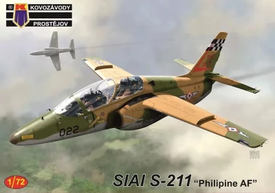 Kovozavody Prostejov 72405 SIAI S-211 'Philipine AF' (3x camo) 1/72