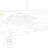 Eduard EX780 Blenheim Mk.I Tface (AIRF) маска 1/48