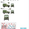 Star Decals 35-C1320 Soviet GAZ-69. Cold War era Soviet and Warsaw Pact countries. GAZ/UAZ-69 and GAZ- 69A 1/35