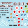 Star Decals 35-C1320 Soviet GAZ-69. Cold War era Soviet and Warsaw Pact countries. GAZ/UAZ-69 and GAZ- 69A 1/35