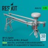 Reskit RSU35-078 AH-64 Apache (A,D,E) folded main rotor set 1/35