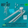 Reskit RSU35-078 AH-64 Apache (A,D,E) folded main rotor set 1/35