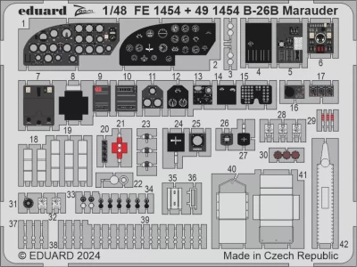Eduard FE1454 B-26B Marauder (ICM) 1/48