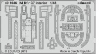 Eduard 491046 SET IAI Kfir C7 interior (AMK)