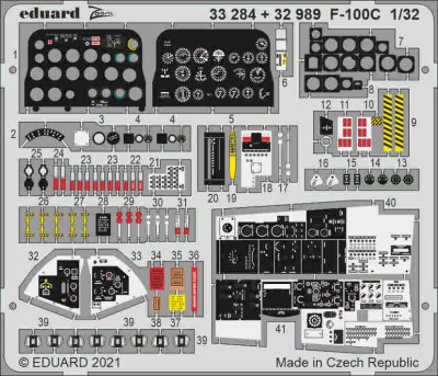 Eduard 33284 F-100C (TRUMP) 1/32