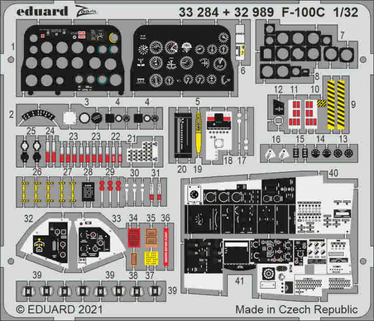 Eduard 33284 F-100C (TRUMP) 1/32