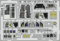 Eduard FE1371 F-16D Block 50 (KIN) 1/48