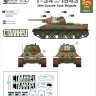 Star Decals STAR16004 Soviet T-34 model/1943 - T-34 model/1943 30th Guards Tank Brigade Leningrad front 1943 1/16