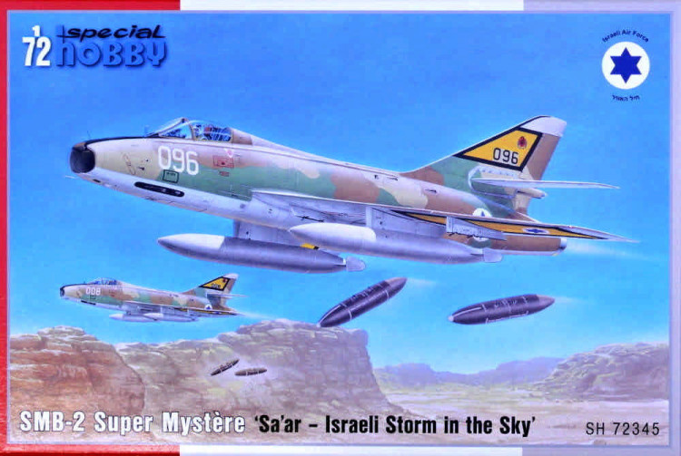 Special Hobby SH72345 SMB-2 Super Mystere Israeli Storm in the Sky 1/72