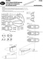 New Ware NWA-M0669 1/72 Mask F-4B/C/D/E/EJ/G/J Phantom II ADVANCED