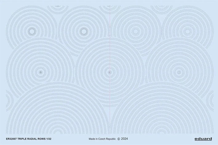 Eduard ER32007 Triple radial rows 1/32