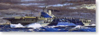 Aoshima 046036 British Aircraft Carrier Illustrious 1:700