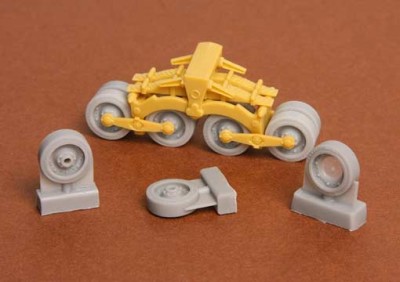 SBS model 35009 40/43M ZrA­nyi - Roadwheels set (BRONCO) 1/35