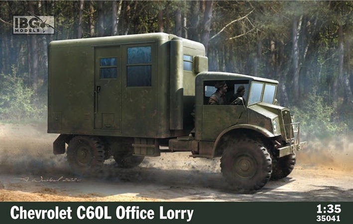 IBG Models 35041 Chevrolet C60L Office Lorry 1/35