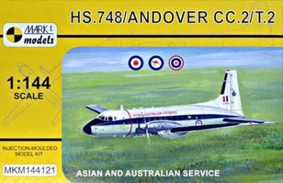 Mark 1 Models MKM-144121 HS.748/ANDOVER CC.2/T.2 1/144